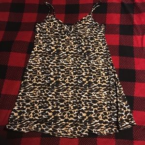 Tart Intimates Leopard Chemise Tank Nightgown